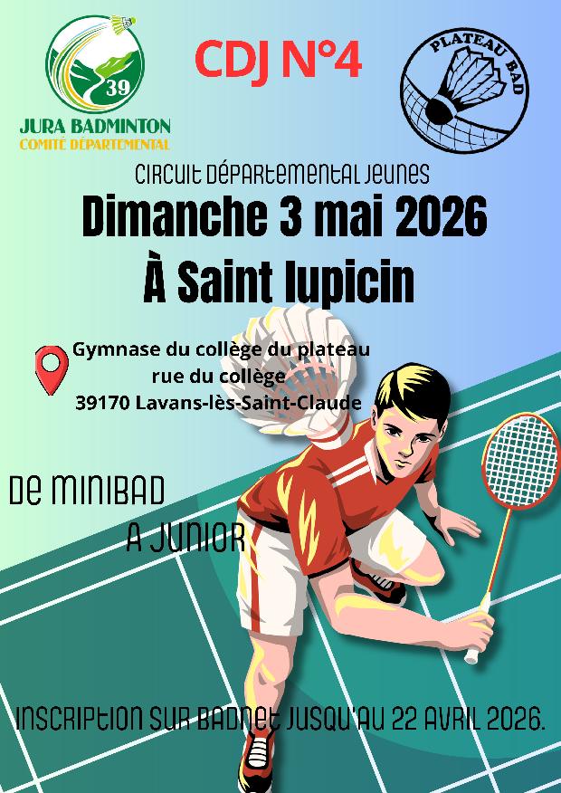 Circuit Jeune Départemental 39 - N°4 Saint-Lupicin